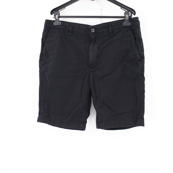 John Varvatos Shorts Mens 34 8.5" Cotton Flat Front Chino Pockets Casual Classic - Picture 1 of 11